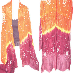 Bufanda de Algodón Teñida a Mano de Primera Calidad para Mujer y Hombre, Suave, Transpirable y Ligera, Accesorio de Moda para Uso Casual de Verano - Product Image 1