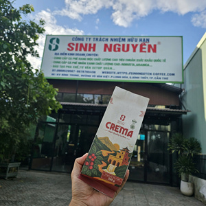 กาแฟบดผสมเอสเพรสโซ่ บรรจุถุง 250 กรัม ขายส่ง 70% โรบัสต้า 30% อาราบิก้า คั่วกลาง-เข้ม ครีมาแท้ คั่วแบบสมบูรณ์แบบ - Product Image 6
