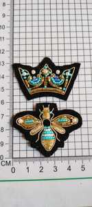 Écusson brodé personnalisé de qualité supérieure, broderie au fil, pour uniforme, blazer, vêtement, badge décoratif - Product Image 5