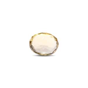 Premium 5.4 Ct Golden Citrine Oval Cabochon Loose Gemstone for Fine Jewelry - Product Image 2