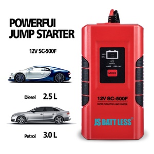แบตเตอรี่แบบพกพาตัวจั๊มสตาร์ท12V เลือกได้ซุปเปอร์คาปาซิเตอร์แบตเตอรี่สำรองฉุกเฉินสำหรับรถยนต์เอาต์พุตมากกว่า800Amp - Product Image 3