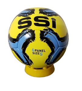 Ballon de football en PU de haute qualité taille 5 couture à la machine de conception durable pour le jeu intérieur extérieur pour les promotions d'entraînement quotidiennes - Product Image 1