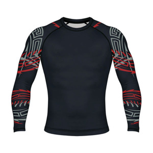 Rashguard Personalizado para BJJ, Rashguard de Compresión para MMA para Hombre, Impresión por Sublimación Sin Decoloración - Product Image 1