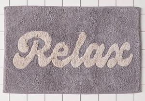Tapis de bain 100 % coton tufté avec motif œil porte-bonheur et lettres – Tapis de salle de bain doux, absorbant, antidérapant et lavable pour la maison et l'hôtel - Product Image 3