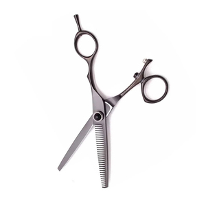 Ciseaux de coiffure professionnels en acier inoxydable avec pointe aiguisée, lame droite, outil de beauté pour salon de coiffure, provenance du Pakistan - Product Image 6