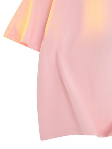 T-shirt unisexe surdimensionné personnalisé avec impression par sublimation intégrale, effet délavé, déchiré et manches courtes décoratives - Product Image 4