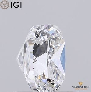 เพชรทรงสี่เหลี่ยมคุชชั่น 1.00 กะรัต ความสะอาดระดับ VVS2 สี F เพชร CVD ที่เพาะเลี้ยงในห้องปฏิบัติการ พร้อมใบรับรอง IGI สำหรับงานขอแต่งงานที่สมบูรณ์แบบ - Product Image 3