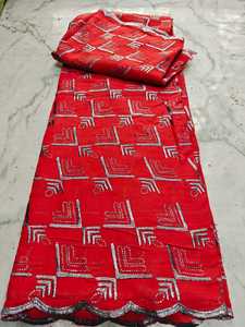 Vente en gros usine : Toub soudanais de haute qualité en voile de coton peigné brodé, respirant, de poids moyen, pour tenue traditionnelle - Product Image 6