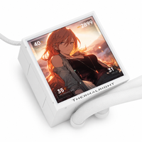 Système de refroidissement liquide pour processeur AIO Thermalright Peerless Vision 360 UB ARGB BLANC avec écran LCD IPS de 3,95 pouces, pompe 3000 RPM, compatible LGA1851 AM5