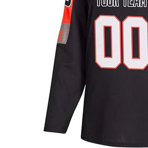 Uniforme de Hockey sobre Hielo para Hombre, 100% Poliéster, Antibacterial, Ecológico, Extra Grande, Lavable, Servicio OEM - Product Image 5