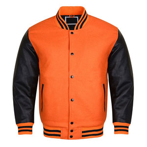 Chaquetas Varsity con Logotipo Bordado Personalizado, Chaquetas Varsity Personalizadas de Moda Urbana, Chaquetas Varsity para Hombre en Venta - Product Image 1