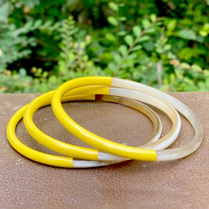 Brazalete de cuerno de búfalo hecho a mano de lujo para mujer, joyería de fiesta con forma de mariposa clásica de Falak World Export - Product Image 4