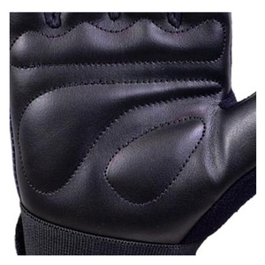 Guantes Deportivos Personalizados al por Mayor, sin Dedos, con Correa Larga, Hechos de Cuero de Alta Calidad para Levantamiento de Pesas - Product Image 6