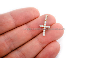เครื่องประดับฮิปฮอปแฟชั่น SHRAMAN DIAMOND แบบสั่งทำได้สำหรับทั้งชายและหญิง เงินแท้ 925 ชุบทอง ประดับโมอิสซาไนต์ จี้รูปพระเยซูแบบคริสเตียน - Product Image 6