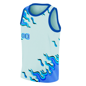 Camisetas Deportivas de Baloncesto Sublimadas de Alta Calidad con Diseño Personalizado, Camisetas Deportivas de Poliéster de Secado Rápido para Equipos, Ropa Deportiva de Entrenamiento - Product Image 1