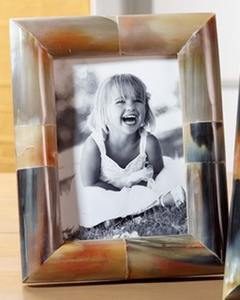 Cadre photo artisanal en corne de vache écologique, créatif et durable, pour affichage d'album, découpe et impression, accessoires de décoration intérieure - Product Image 4