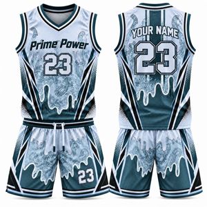 Meilleures ventes : Ensemble d'uniformes de basketball personnalisés sublimés, réversibles, respirants, double face, pour équipes, vente en gros directe usine - Product Image 1