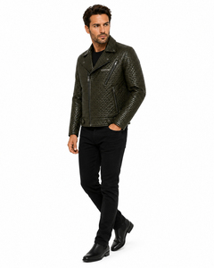 Stylish Leather <b>Jacket</b> for Men Custom Color 100% Leather Men's <b>Jacket</b> Custom Slim PU Leather Men's <b>Jackets</b> Outerwear - Product Image 3