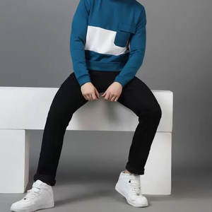 Sweat-shirts pour hommes de qualité supérieure, service OEM, vente chaude, légers, respirants, en coton mélangé, meilleure fabrication. - Product Image 4