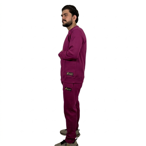 Chándales de Invierno para Hombre de la Mejor Calidad, Color Personalizado, Manga Larga, Forro Polar de Algodón, Cintura Elástica, Transpirable, de Secado Rápido - Product Image 3