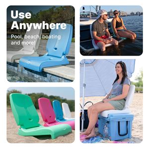 Sedia Pieghevole Portatile per Adulti per Attività all'Aperto, Bordo Piscina, Tailgating, Campeggio, Eventi Sportivi, Picnic, Sedia da Spiaggia - Product Image 6