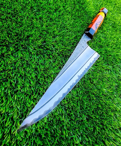 Couteaux de chef LEGACY BLADES de qualité supérieure, forgés à la main en acier à haute teneur en carbone, manche en résine personnalisé, fabricant OEM - Product Image 3