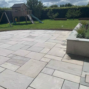 หินธรรมชาติ K Stone Kandla Gray Sandstone สำหรับจัดสวนเชิงพาณิชย์ พื้นลานบ้าน ทางเดิน และการออกแบบสถาปัตยกรรมที่มีสไตล์ - Product Image 4