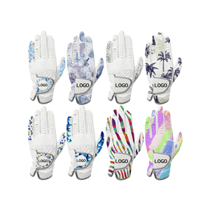 Gants de golf en cuir Cabretta sublimés, marque privée, pour hommes et femmes, super doux et légers, unisexes - Product Image 4