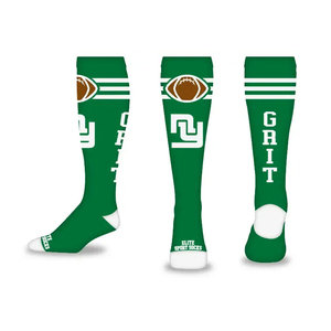 Calcetines de Béisbol Hasta la Rodilla Color Marrón con Logotipo de Calavera, Diseño Deportivo con Impresión Digital para Adultos, Calcetines Deportivos Personalizados para Hombre - Product Image 5