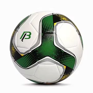 Ballon de football en PVC souple, couleurs vives, toucher doux, tailles 3, 4, 5, ballons promotionnels, personnalisables, cousus à la machine. - Product Image 2