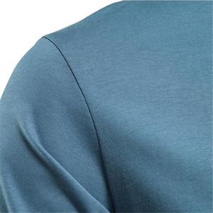 Wholesale Short Sleeve Men's Yarn Dyed Canvas Fabric T-Shirt Winter <b>Warmer</b> Inner Plain Sports Workout Crop Top Regular Fit - Product Image 4