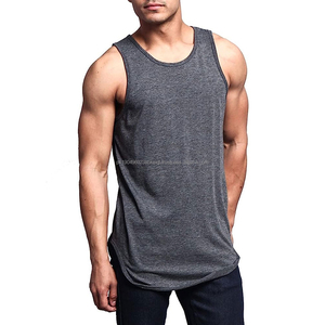 Débardeur de sport en coton personnalisé 2026, vente en gros, débardeur de fitness, entraînement musculaire, musculation, débardeurs pour hommes, service OEM ODM - Product Image 5