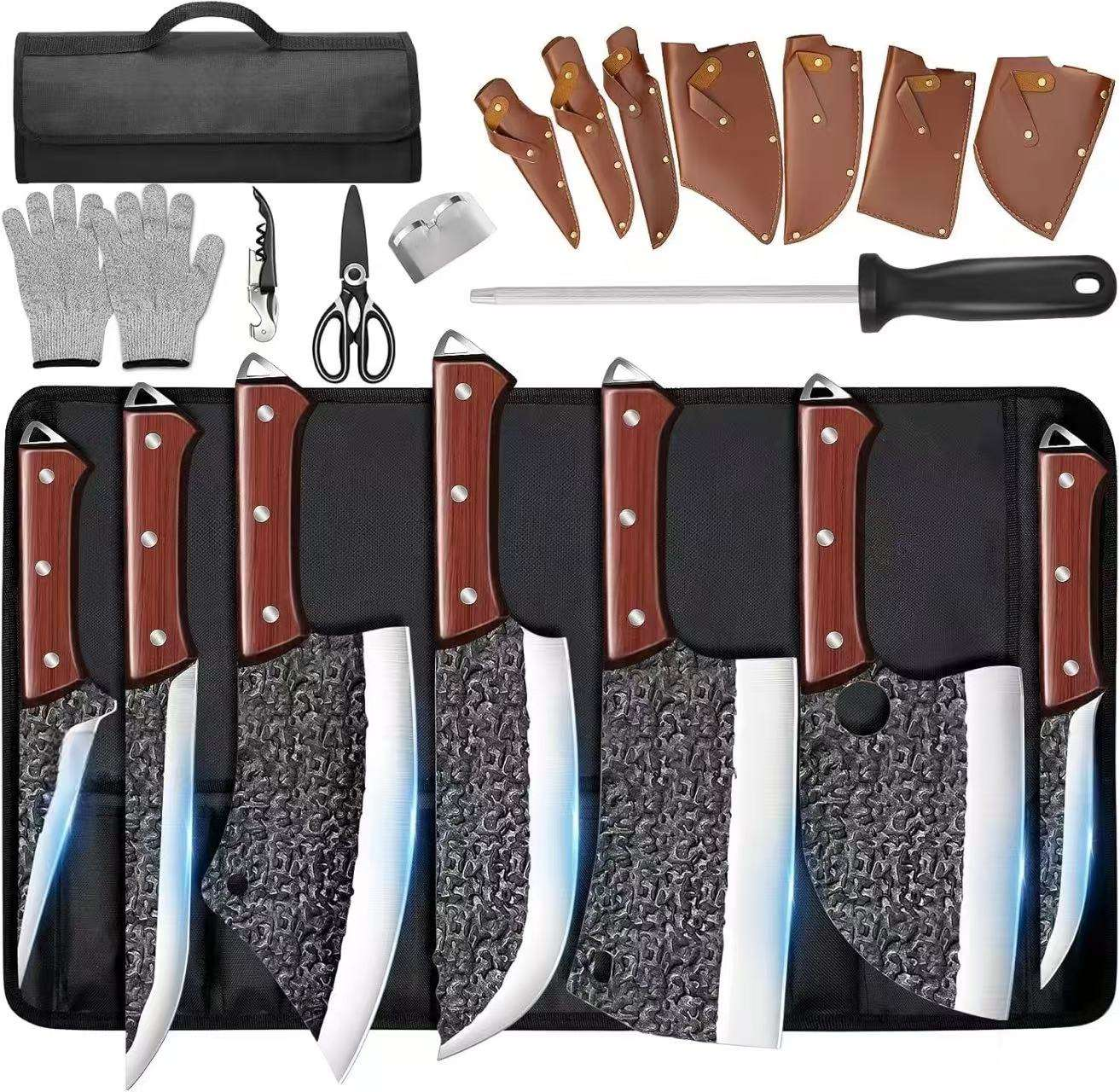 Ensemble marron 14 pièces