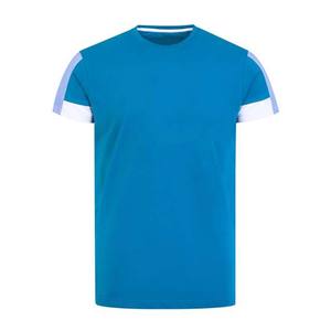 เสื้อยืดคอกลมแขนสั้นคุณภาพสูงสำหรับขายส่งปี 2026 ผลิตตามสั่ง ผ้าฝ้าย 70% โพลีเอสเตอร์ 30% สำหรับผู้ชาย แห้งเร็ว ระบายอากาศได้ดี - Product Image 1