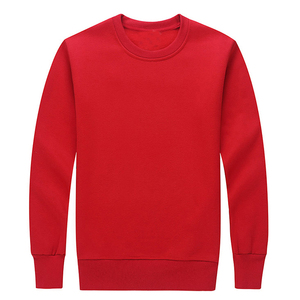 Sudadera de Cuello Redondo para Mujer, Color Sólido, 100% Algodón, Tejido Transpirable, Corte Regular, para Otoño - Product Image 5