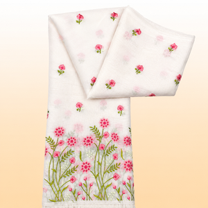 Tissu brodé fantaisie pour vêtements, tissu à broder pour fabricants de robes, fournisseur et exportateur pour le commerce international. - Product Image 2