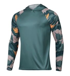 Sweat à capuche camouflage à manches longues pour homme, séchage rapide, UPF 50, pour la pêche et les sports de plein air - Product Image 5