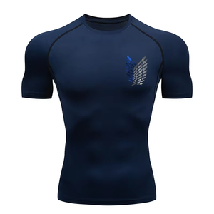 Camiseta de Compresión de Poliéster Personalizada de Manga Larga para MMA, Ajustada y Transpirable - Product Image 2