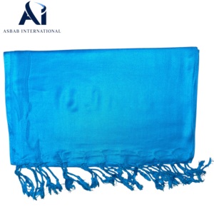 Écharpe longue en viscose pashmina de haute qualité pour femme, durable, vente en gros, fabricant, fournisseur en vrac, exportateur, OEM, ODM, couleurs personnalisées - Product Image 2