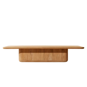 Table basse d'extérieur en teck The Plaza, mobilier moderne pour villas, patios, salons et hôtels - Product Image 4