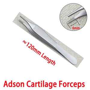 Pinces manuelles en acier inoxydable Adson pour rhinoplastie, chirurgie plastique, cartilage, pouce, oculoplastie, avec 2 ans de garantie - Product Image 4
