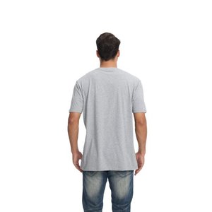 SpandexNylon Hip Hop Solid T Shirt <b>Men</b> <b>Half</b> <b>Sleeve</b> Tee 170GSM Wool Base Layer Quick Dry Anti-Odor Travel Hiking for Size - Product Image 5