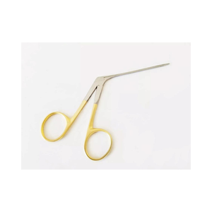 Micro-pince auriculaire ovale de 3 pouces, à angle délicat, pour sinus gauche ORL + étui, instruments médicaux de qualité allemande Ariston - Product Image 1