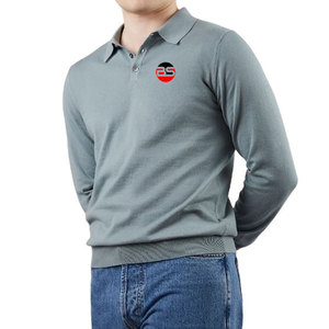Polos à manches longues respirants et à séchage rapide, de haute qualité, design tendance, polos à manches longues pour hommes - Product Image 5