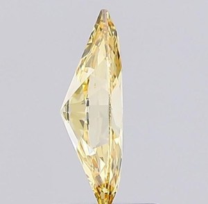 Corte Marquise Personalizado en Amarillo Intenso de 3.00CT, CVD Cultivado en Laboratorio, Pulido a Mano en India, Certificado por IGI para la Fabricación de Joyas - Product Image 2