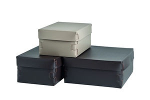 Caja de Almacenamiento de Cuero Resistente con Asas Fuertes para Mantas, Ropa, Juguetes y Organizador de Artículos del Hogar - Product Image 1
