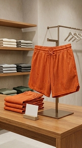 Shorts de sport légers pour hommes, taille élastique, design uni, shorts décontractés pour la course à pied et l'entraînement - Product Image 5