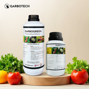 ปุ๋ยชีวภาพเพิ่มผลผลิตพืช QarboGreen ประสิทธิภาพสูง ช่วยเร่งการสังเคราะห์แสง ความบริสุทธิ์ 99% ชนิดน้ำ ส่งออกจากมาเลเซีย - Product Image 1