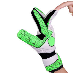 Gants de gardien de but professionnels en PU à prix de gros avec protection des doigts, imperméables et antidérapants pour l'entraînement en extérieur - Product Image 3
