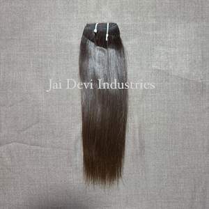 Commande minimum 1 pièce – Lots de cheveux Remy à double trame avec cordon de serrage de Jai Devi Industries – Fournisseurs de cheveux indiens en gros – Naturels non traités - Product Image 2